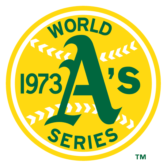 Oakland Athletics 1973 Special Event Logo DIY iron on transfer (heat transfer)